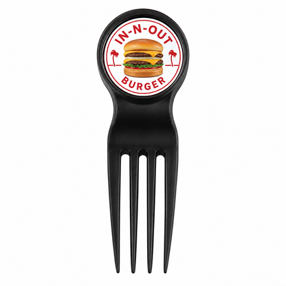 Fork Ball Divot Repair With Ball Marker