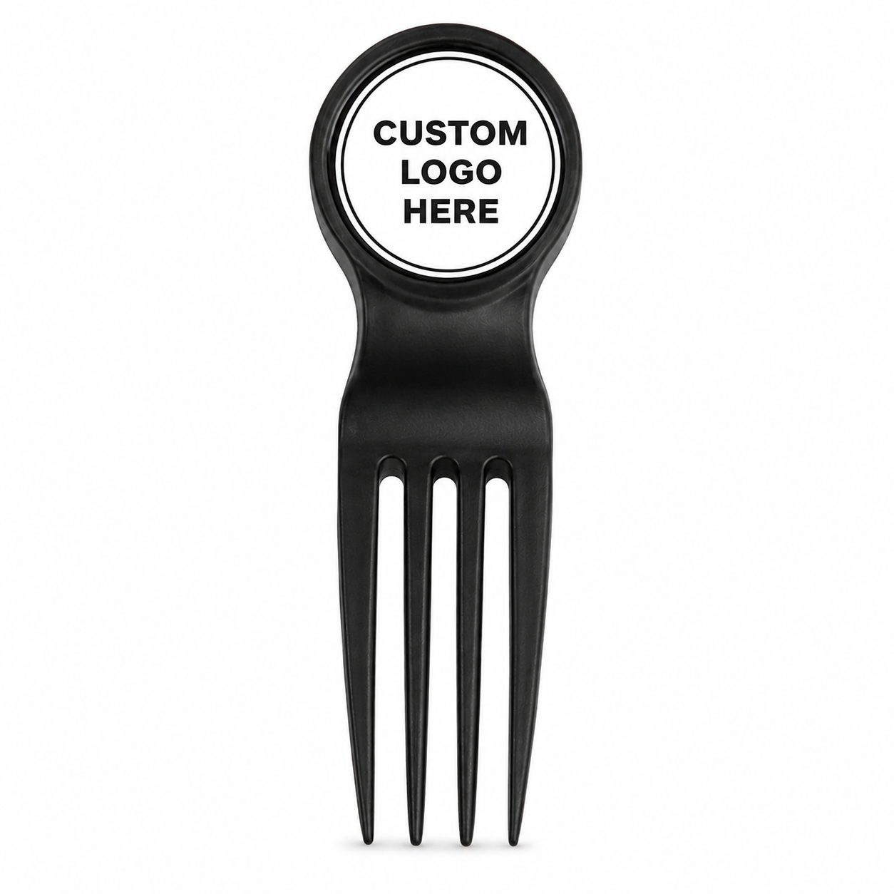 Fork Ball Divot Repair With Ball Marker