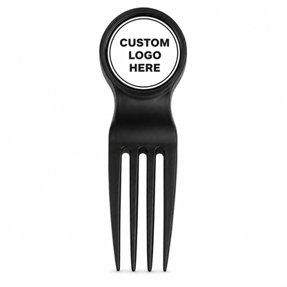 Fork Ball Divot Repair With Ball Marker
